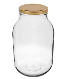 Glazen pot 2 liter