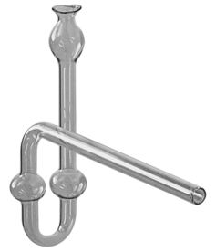 Waterslot / Fermentatieslot in hoekvorm