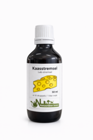 Vloeibaar natuurlijk lebstremsel 50 ml