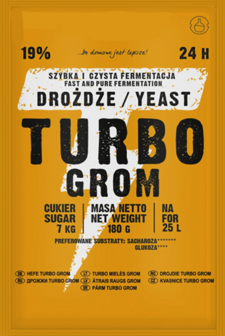 Turbo gist 24h voor 25 liter