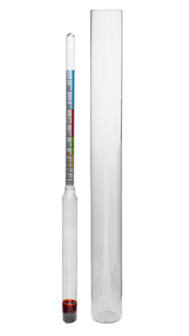 Alcoholmeter inclusief plastic reageerbuisje