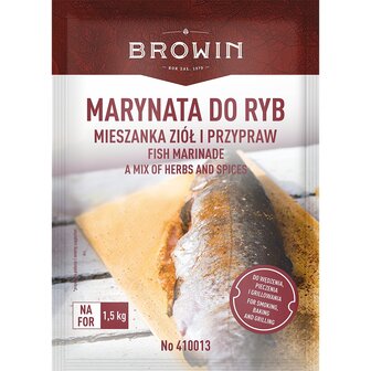 Vismarinade - een mengsel van kruiden en specerijen - 120g