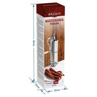 Worstmaker verticaal 2,5kg