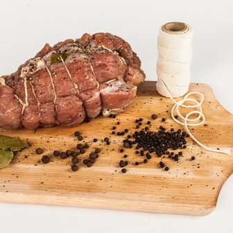 Slagerstouw, Wit Katoen 100g