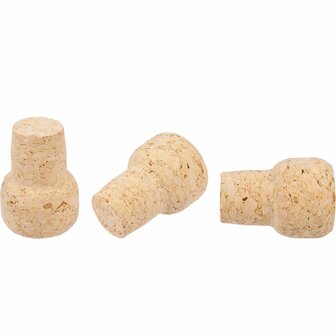 Champignon plug van kurk d 19mm - 5st