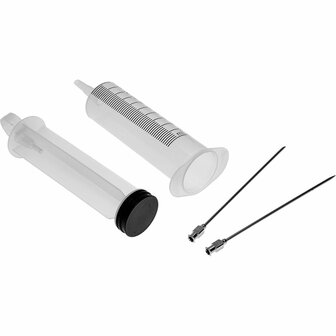 Vlees injector - (een set van twee naalden en een spuit)