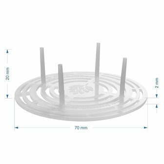 Persplaatjes om te conserveren (verpakt per 14 stuks)