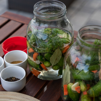 Glazen Pot 3 liter-inclusief deksel met handvat