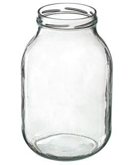 Glazen Pot 3 liter-inclusief deksel met handvat