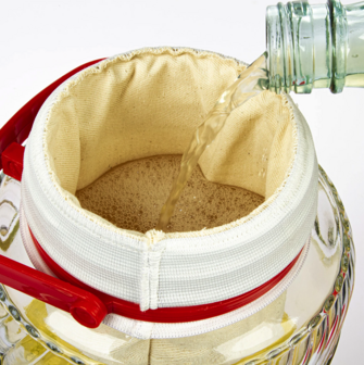 Filter voor het filteren van likeuren en andere dranken.