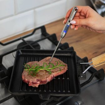 Thermometer met LCD display