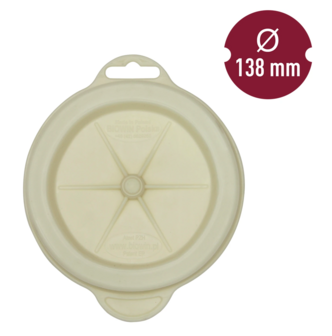 Dop 138mm voor gistingsflessen met een brede opening