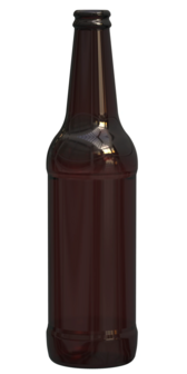 Bierfles van 0,5 l verpakt per 8 st.