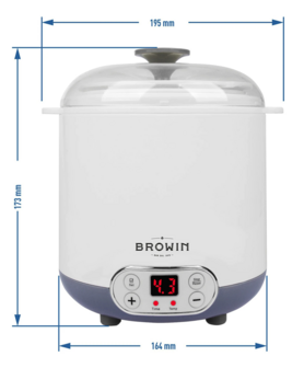 Yoghurtmaker 1,5 liter 20W