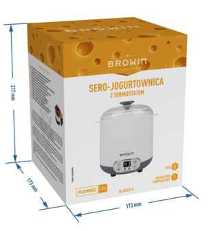 Yoghurtmaker 1,5 liter 20W