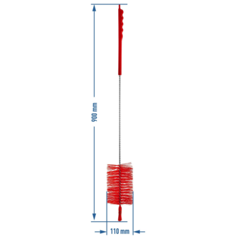 Flessenborstel lang 90cmx11cmx11cm
