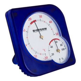 Bimetaalthermometer en hygrometer