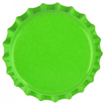 Kroonkurken Groen 26 mm (verpakt per 100 stuks)