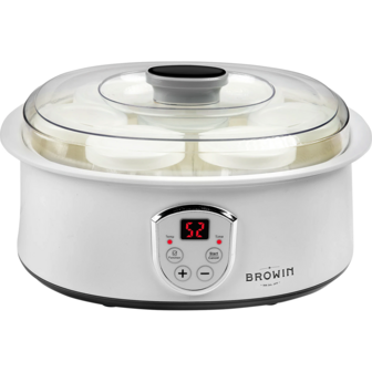 Yoghurtmaker 1.3 liter met thermostaat en 7 potten