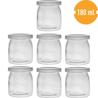 Yoghurtmaker 1.3 liter met thermostaat en 7 potten