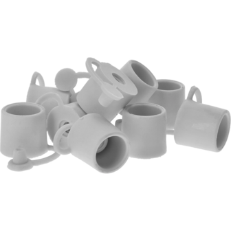 Flessendop 32 mm met sluiting