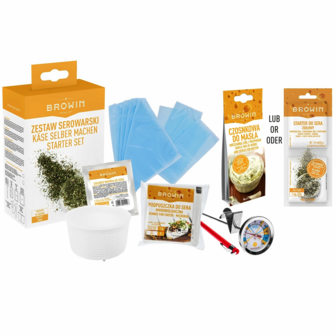 Starters set kaas maken