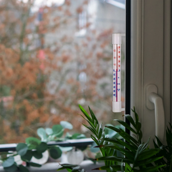 Raam thermometer 18/190mm