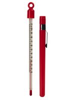 Wijn/bier thermometer (als rode penhouder)