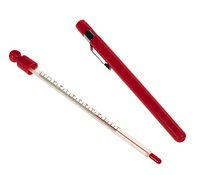 Wijn/bier thermometer (als rode penhouder)