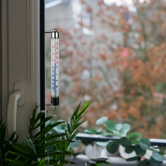 Raam thermometer 20/200mm