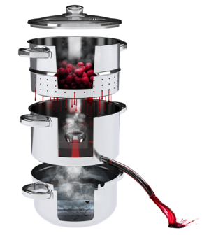 Ontsapper 5 liter, stoomextractor