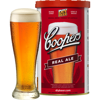 Coopers bier Real Ale