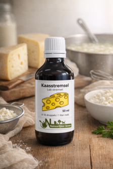 Vloeibaar natuurlijk lebstremsel 50 ml