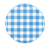 Glazenpotten 900 ml met twist-off deksel blauw/wit blok design 8 stuks