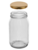 Glazenpotten 900 ml inclusief deksel (goud) verpakt per 6 stuks