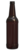 Bierfles van 0,5 l verpakt per 8 st.