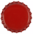 Kroonkurken Rood 26 mm (verpakt per 100 stuks)