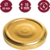 Twist-off deksel 66 mm goud 10 stuks
