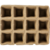 Papieren potjes 12 per tray  4.5x5x4.5cm 30 stuks