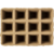 Papieren potjes 12 per tray  4x4x4.5cm 30 stuks