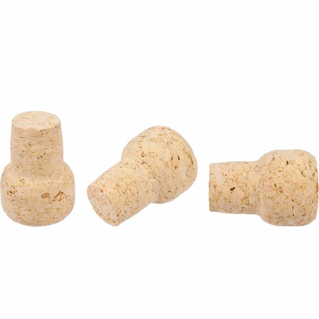 Champignon plug van kurk d 19mm - 5st