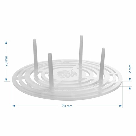 Persplaatjes om te conserveren (verpakt per 14 stuks)