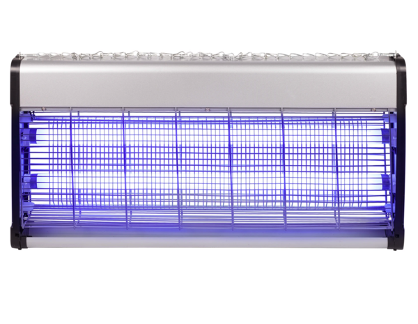 Insecticide lamp 40 W, 64 cm, zilver / zwart