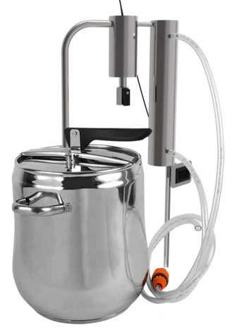 Distilleerder en snelkookpan 2in1 12L