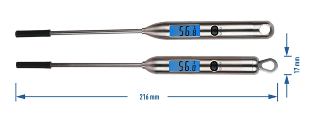 Thermometer met LCD display