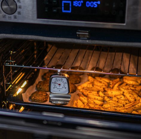 Oven thermometer (vierkant) 50 + 300 ° C