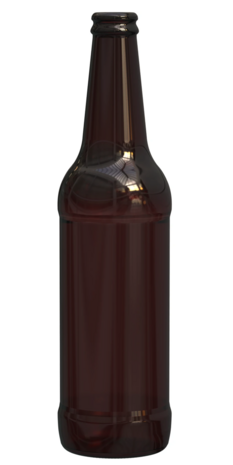 Bierfles van 0,5 l verpakt per 8 st.