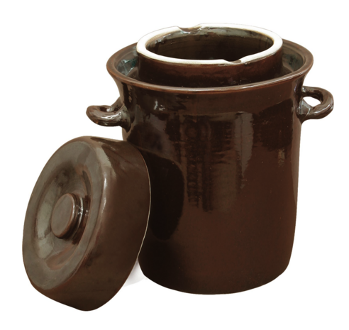 Zuurkoolpot (bruin/klassiek) 20 liter