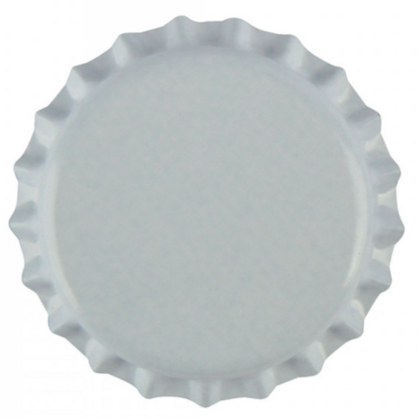 Kroonkurken Wit 26 mm (verpakt per 100 stuks)