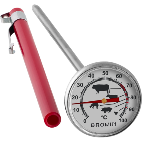 Kookthermometer met pen (0°C tot +100°C) 12,5cm